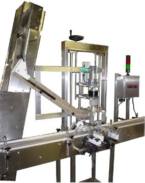 Model Capper CH1 PP IL Automatic Single Head Chuck Inline Pick Place - Inline Filling Systems