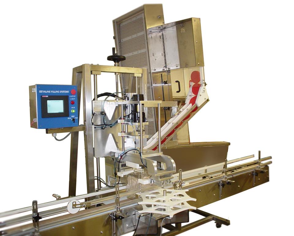 Model Placer V1 PT SW Automatic Single Head Verical Placer Starwheel - Inline Filling Systems